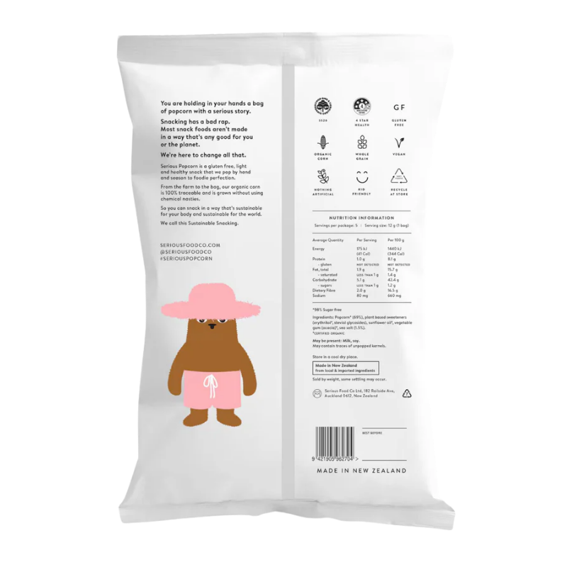 Serious Popcorn Sweet & Salty Sugar Free - Image 2